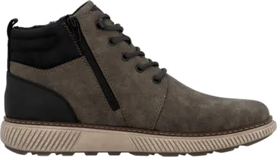 Imagen del producto de Calzado para hombre Rieker, botas con forro cálido, color marrón, para uso casual