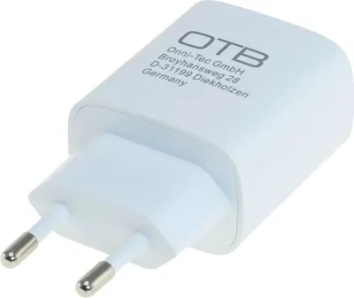 Produktbild von OTB Ladegerät USB Type C (USB-C) mit USB Power Delivery USB-PD - 20W - weiß
