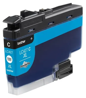 Produktbild von Brother LC427XLC - Mit hoher Kapazität - Cyan - original - Tintenpatrone - für Brother HL-J6010DW, MFC-J5955DW, MFC-J6955DW, MFC-J6957DW
