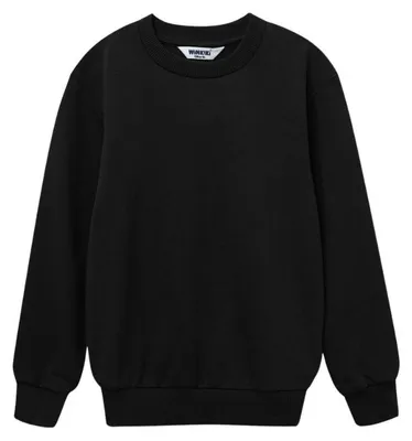 Immagine prodotto di Felpa unisex per bambini - nera, Taglia: 128