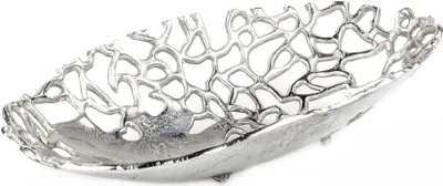 Produktbild von Formano Schale Koralle oval 40 x 22 cm Aluminium