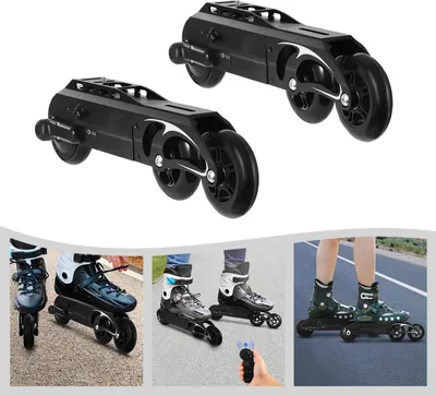 Obrázek produktu pro Elektrická skateboardová kola – sada kol – dálkové ovládání – duální motory 2x100 W – sklon 5° – pro plochý deck – pro muže