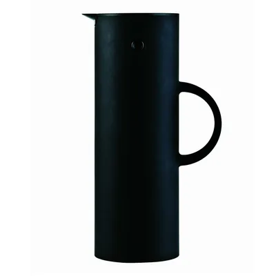 Produktbild von Stelton EM 77 Isolierkanne 1l matt schwarz