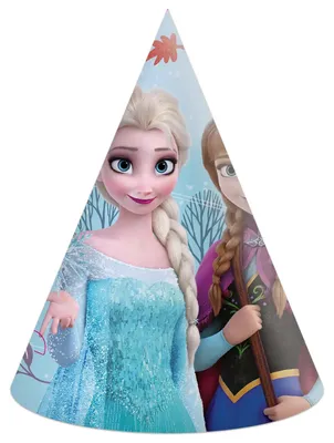 Produktbild von "Frozen Idyllic Wonder" Partydeko Artikel Variante: 6 Partyhüte Papier