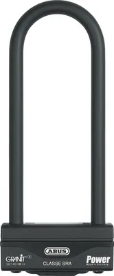 Immagine prodotto di ABUS U-lock Granit Power 58/140HBIII - robusta serratura per moto con doppia chiusura - livello di sicurezza ABUS 18 - altezza grillo 260 mm