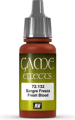 Game Color Acrylfarbe Vallejo 72132 Fresh Blood 17ml Miniatur Farbe