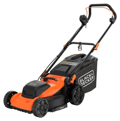 Immagine prodotto di Tosaerba elettrico BLACK + DECKER da 40 cm, 1800 W con impugnatura a manubrio