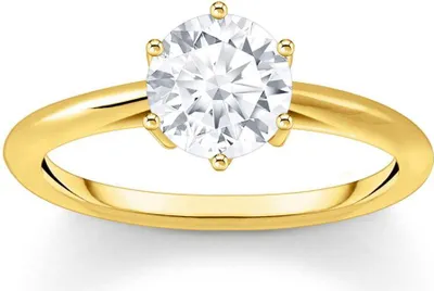 Image de Thomas Sabo - TR2474-414-14-58 - Bague - Femmes - Sparkling Gold - taille de la bague 58