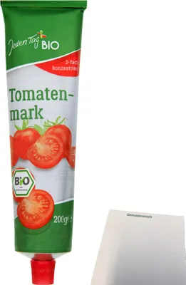 Produktbild von Jeden Tag  Tomatenmark 2-fach (200g Tube) + usy Block