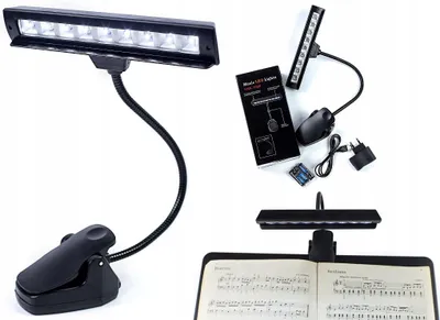 Produktbild von Craftman Notenständerlampe 9-LED flexibel mit USB