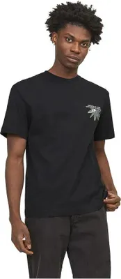 Produktbild von Jack & Jones Tampa Back Kurzarm-t-shirt Schwarz L Herren Schwarz L
