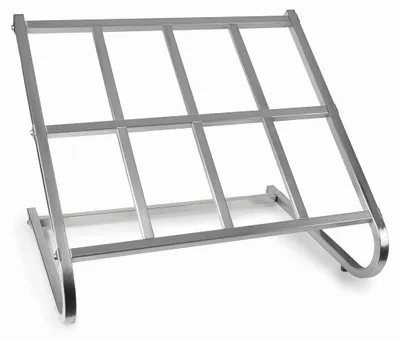 Besteckspender Edelstahl 18/10 78 cm Doppelreihe
