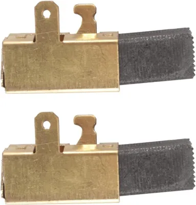 Imagen del producto de Juego de repuesto de escobillas de carbón, de dimensiones 6x8x16,5 mm y 6,3x11x16,5 mm, compatible con los modelos TS55, TS75 y AP55EB, para herramientas eléctricas