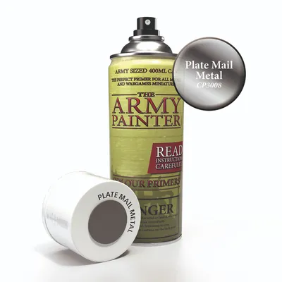 Immagine prodotto di Primer colorato Army Painter - Plate Mail Metal