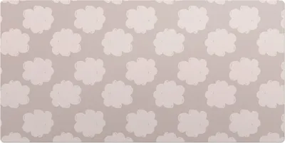 Produktbild von Wolken Auf Beigem Hintergrund– Schreibtischunterlage – Schreibtisch Tischunterlage – 120x60 cm – Unterlage Groß Schreibtischmatte