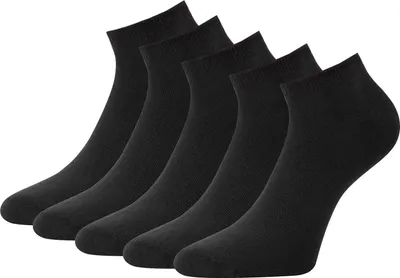 Produktbild von KB Sneakersocken Damen schwarz 8 Paar 35-38