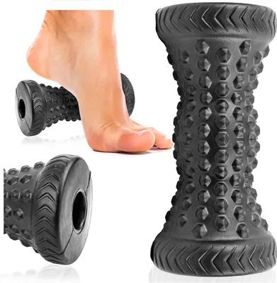 Image de Rouleau de massage pour les pieds - Rouleau pour les pieds, conçu pour le massage des pieds - Rouleau de massage pour les pieds, idéal pour soulager la fasciite plantaire