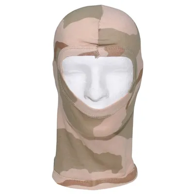 Produktbild von MFH Balaclava, 1-Loch, dünn, 100 % Baumwolle, 3 Farben desert