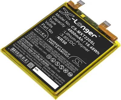 Obrázek produktu pro Baterie pro Motorola EDGE X30 a další, 4800 mAh, Li-Ion