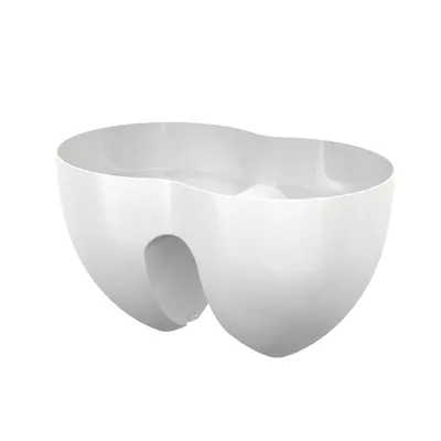 Produktbild von Scheurich 212/36 Pflanzgefäß Skybalcon Bright White - 36 cm x 23 cm x 20 cm; 56643