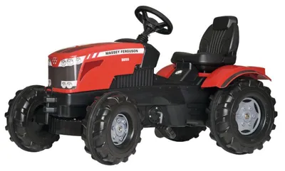 Zdjęcie produktu dla Rolly Toys Trettraktor MF7726, Sitz verstellbar, Flüsterreifen, Anhängerkupplung