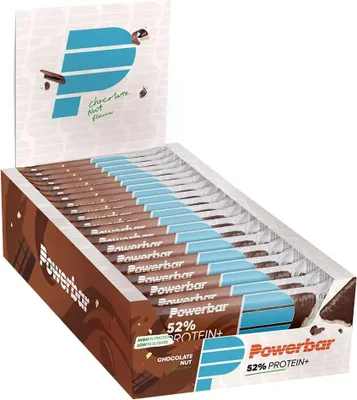 Image de PowerBar Protein Plus 52% HighPro. Noix de Chocolat 20x50g