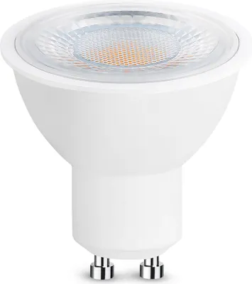Produktbild von SSC-LUXon LED GU10 Leuchtmittel Glühbirne mit fourSTEP Dimmen ohne Dimmer 5W 2500K warmweiß - Reflektor mit 36° Abstrahlwinkel 230V