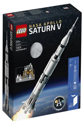 Produktbild von LEGO Ideas NASA Apollo Saturn V - 21309, Bausatz, 14 Jahr(e), 1969 Stück(e), 2,46 kg