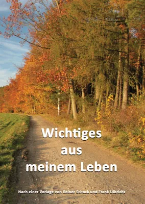 Produktbild von Wichtiges aus meinem Leben