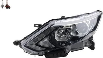 Productafbeelding van Johns, koplamp geschikt voor Nissan Qashqai J11, modeljaren 11/13 - 07/17 / 1 linker koplamp + lamp