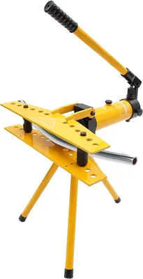 Produktbild von Hydraulisches RohrbiegegeräT,Rohrbiegemaschine Mit 6 Gussformen,Biegekraft 10t,Rohrbieger FüR Stahlrohre,Handrohrbieger Rohrbiegeset
