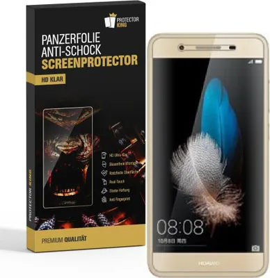 Produktbild von 6x Panzerfolie für Huawei Enjoy 5S ANTI-SCHOCK Displayschutzfolie HD KLAR