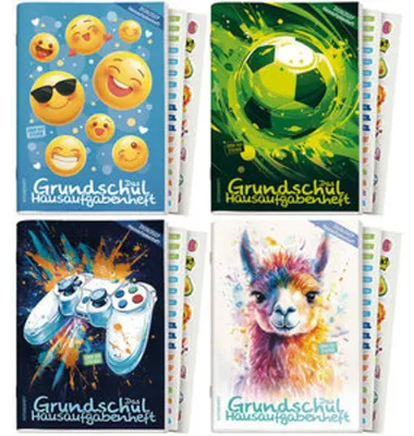 Produktbild von Das Grundschul-Hausaufgabenheft 26/27 A5 sort.(4) SGP