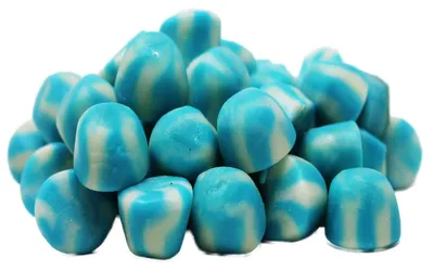 Image de Gomme de fruit Jelly Twist Tops framboise Baisers crémeux Halal 175g