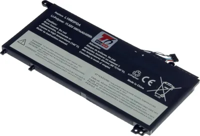 Produktbild von T6 Power Akku für Lenovo Laptop, Teilenummer L19D3PDA, Li-Poly, 11,52 V, 3904 mAh (45 Wh), schwarz