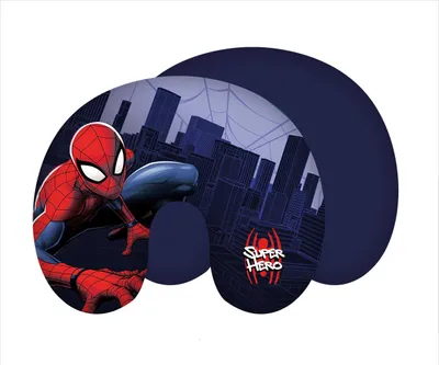 Produktbild von Spiderman City Reisekissen, Nackenkissen
