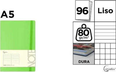 Zdjęcie produktu dla Notebook A5/96K Lime MIX