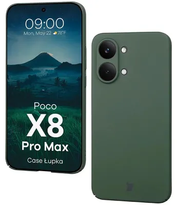 Produktbild von Handyhülle für Xiaomi POCO X8 Pro Max, Bizon Case Lupka, Grün