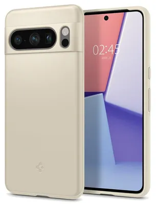 Obrázok produktu pre Spigen Thin Fit, Ochranný obal, Google, Google Pixel 8 Pro, 17 cm (6.7"), Béžová