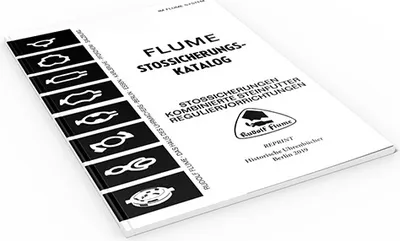 Produktbild von SELVA FLUME Stoßsicherungskatalog von 1967 als Reprint