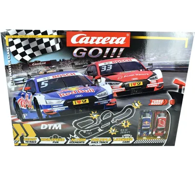 Produktbild von Carrera RC DTM Master Class, Fahrzeug- & Schienen-Set, 6 Jahr(e), Kunststoff, Schwarz, Rot, Blau