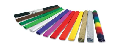 Produktbild von folia Krepp-Papier (B)500 mm x (L)2,5 m feuerrot