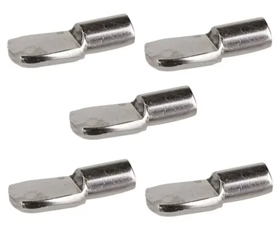 Produktbild von 5x Bodenträger 7mm Metall Regal Halterung Träger Regalbodenträger Regalstifte