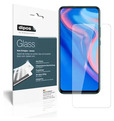 Produktbild von 2x Schutzfolie für Huawei P Smart Pro (2020) - Anti-Shock 9H Folie dipos Glass Kunststoffglas