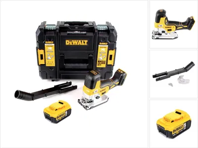Zdjęcie produktu dla Wyrzynarka akumulatorowa DeWalt DCS 335 NT 18V + 1x akumulator 5,0 Ah w TSTAK - bez ładowarki