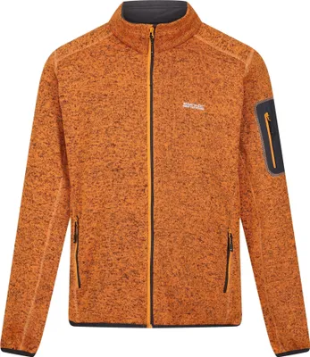 Produktbild von Regatta - "Newhill" Fleecejacke Durchgehender Reißverschluss für Herren RG8770 (XXL) (Orangen Pfeffer)