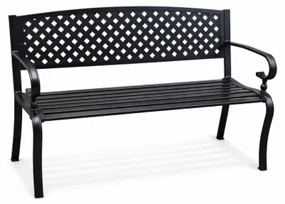 Produktbild von Aga Metall-Gartenbank 128x59x84 cm