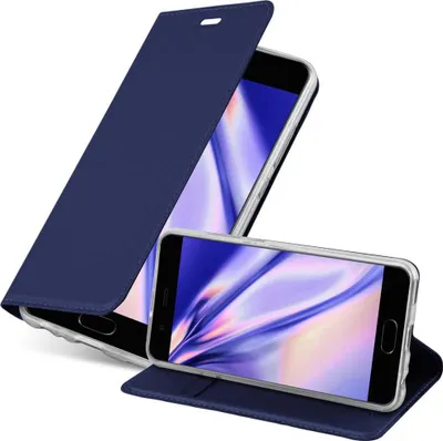 Produktbild von Cadorabo Handyhülle für Huawei P10 Schutz Hülle in Blau Cover Etui Book Case Booklet