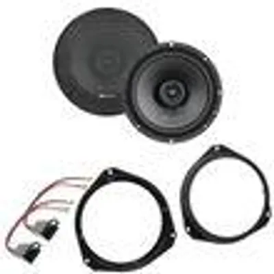 Produktbild von MB QUART QX165 2-Wege Koax Lautsprecher Einbauset für Opel Astra H Corsa D vorne