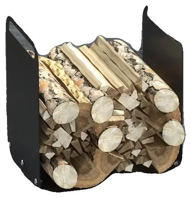 Obrázok produktu pre Stojan na drevo, kovová a drevená konštrukcia, dĺžka 100 cm, nosnosť 30 kg, jednoduchá montáž, pre vnútorné aj vonkajšie použitie